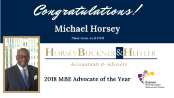 Congratulations to HBH's Michael Horsey, MBE Advocate of the Year